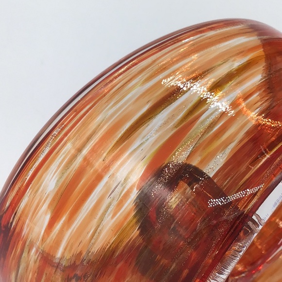 Art Glass Dancing Flame Sculpture Hand Blown - Picture 6 of 6